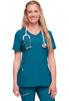 Infinity tunique pour femmes Jade confort stretch Bleu des Caraïbes