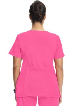 Infinity tuniek voor dames Jade stretch comfort  Karmijnroze