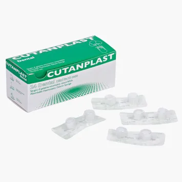 Cutanplast Éponges de gélatine hémostatique dentaire 10x10x10 24 pièces