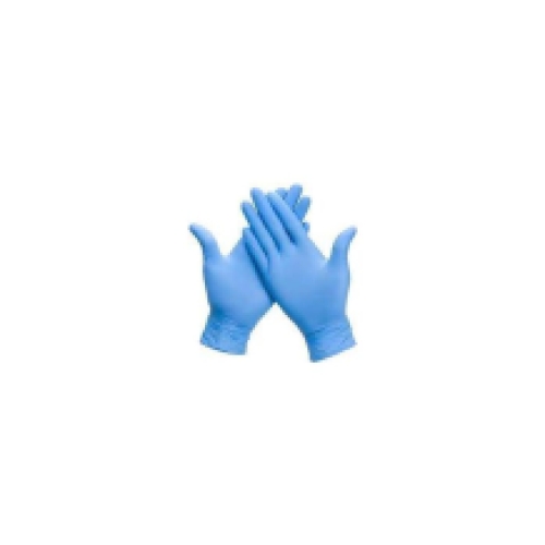 Gants jetables Life Star nitrile bleu (100 pièces)