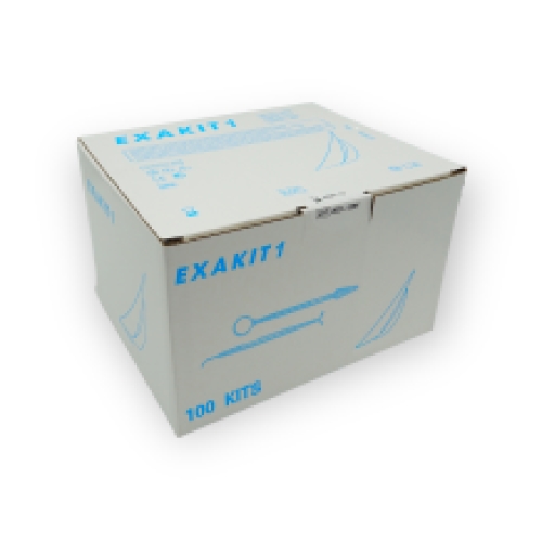 Exakit1 avec 100 sets de 1 sonde et 1 miroir oral