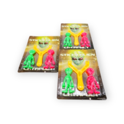 Sticky Alien catapult 24 stuks