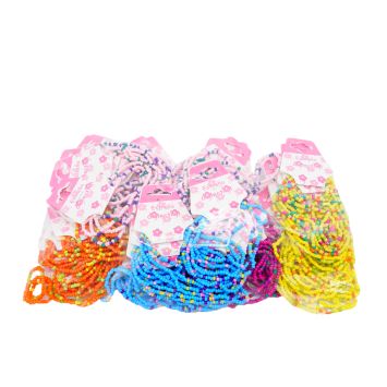 Set de 3 bracelets sur carte par 50 pièces