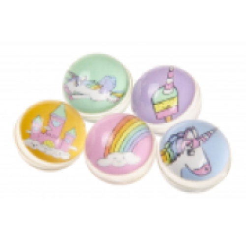 Balles rebondissantes licorne  (50 pcs )