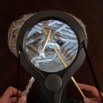 Objectif zoom x2 mains libres Carson Lumicraft avec LED