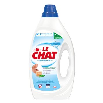 Détergent Le chat 1.7L/34sc Sensitive