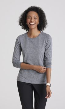 Sous-vêtement à manches longues femmes Barco Medical Uniforms  gris clair