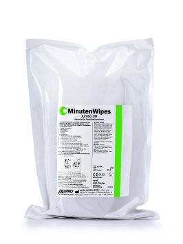 MinutenWipes Jumbo 30 : boîte contenant 12 sach de recharge 100 lingettes chacun