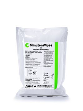 MinutenWipes 30 Boîte de 6 sachets de recharge de 60 lingettes chacun
