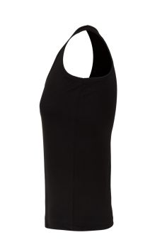 Dames Tank Top 100% katoen  Zwart