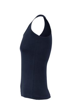 Dames Tank Top 100% katoen Navy