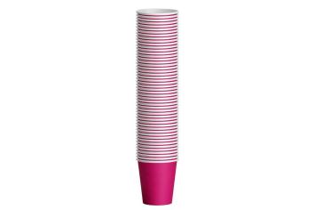 Drinkbekers karton Flamingo Fuchsia 1000 st.