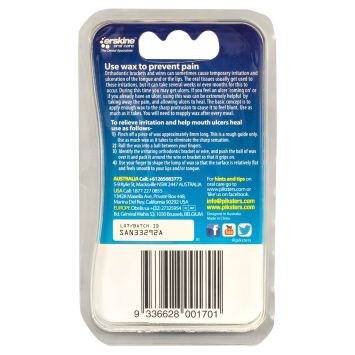 Piksters Orthodontic Wax voor beugeldragers Mint Twinpacks
