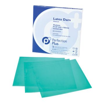 Perfection Plus Latex Dam Fine 152 x 152mm 36 feuilles