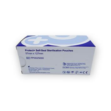 Sterilisatie zakjes Protect+ 57 x127 mm 200st