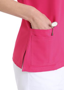 Tuniek Quick Power voor dames in microfiber strijkvrij Pink