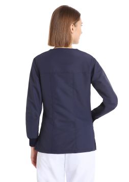 Tunique pour Dames Quick Power manches longues sans repassage Dark Blue