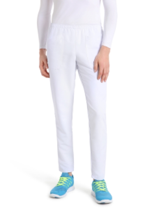 Pantalon Quick Fast  Blanc sans repassage Unisex