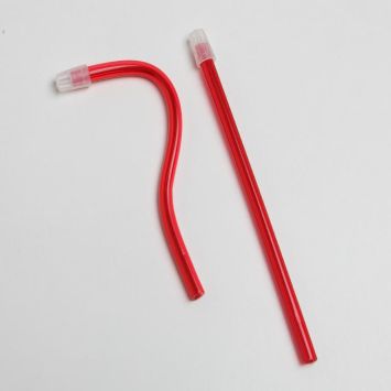 PLUSS speekselzuigers lang 145mm - 100st - rood