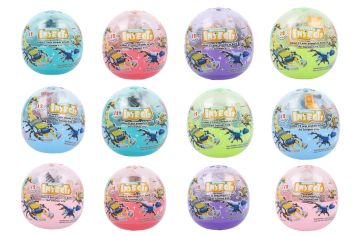 Kit de construction Insectes en capsule (6,5 cm) – 12 espèces