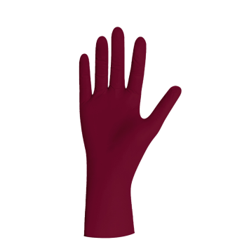 Unigloves nitrile handschoenen Bordeaux Pearl 100 st