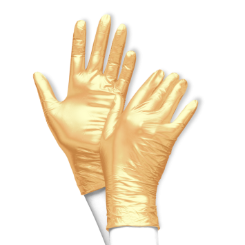 Unigloves gants nitrile FANCY GOLD  100 pcs