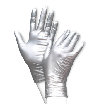 Unigloves gants nitrile FANCY SILVER 100 pcs