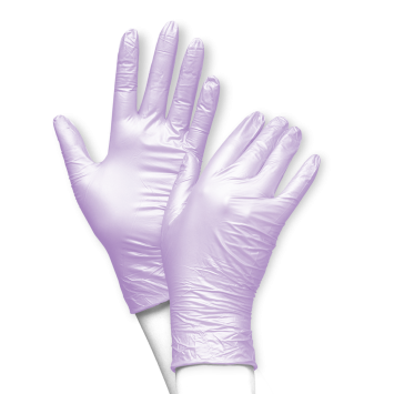 Unigloves gants nitrile FANCY VIOLET 100 pcs