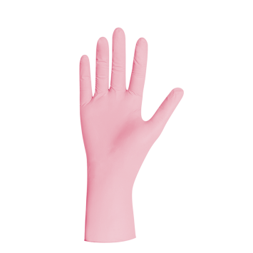 Unigloves nitrile handschoenen Pink Pearl 100 st