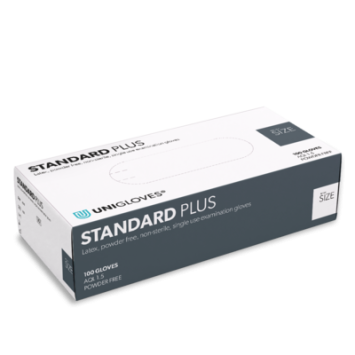 Unigloves Latex Handschoenen Standard Plus 100 st