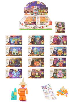 Halloween blocs de construction 12 sortes/présentoir