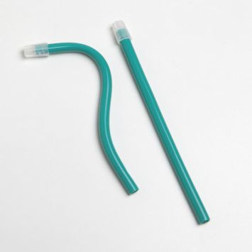 PLUSS speekselzuigers lang 145mm - 100st - opaque groen